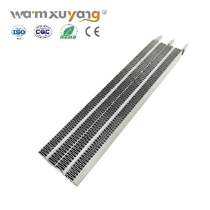 PTC air heating live components